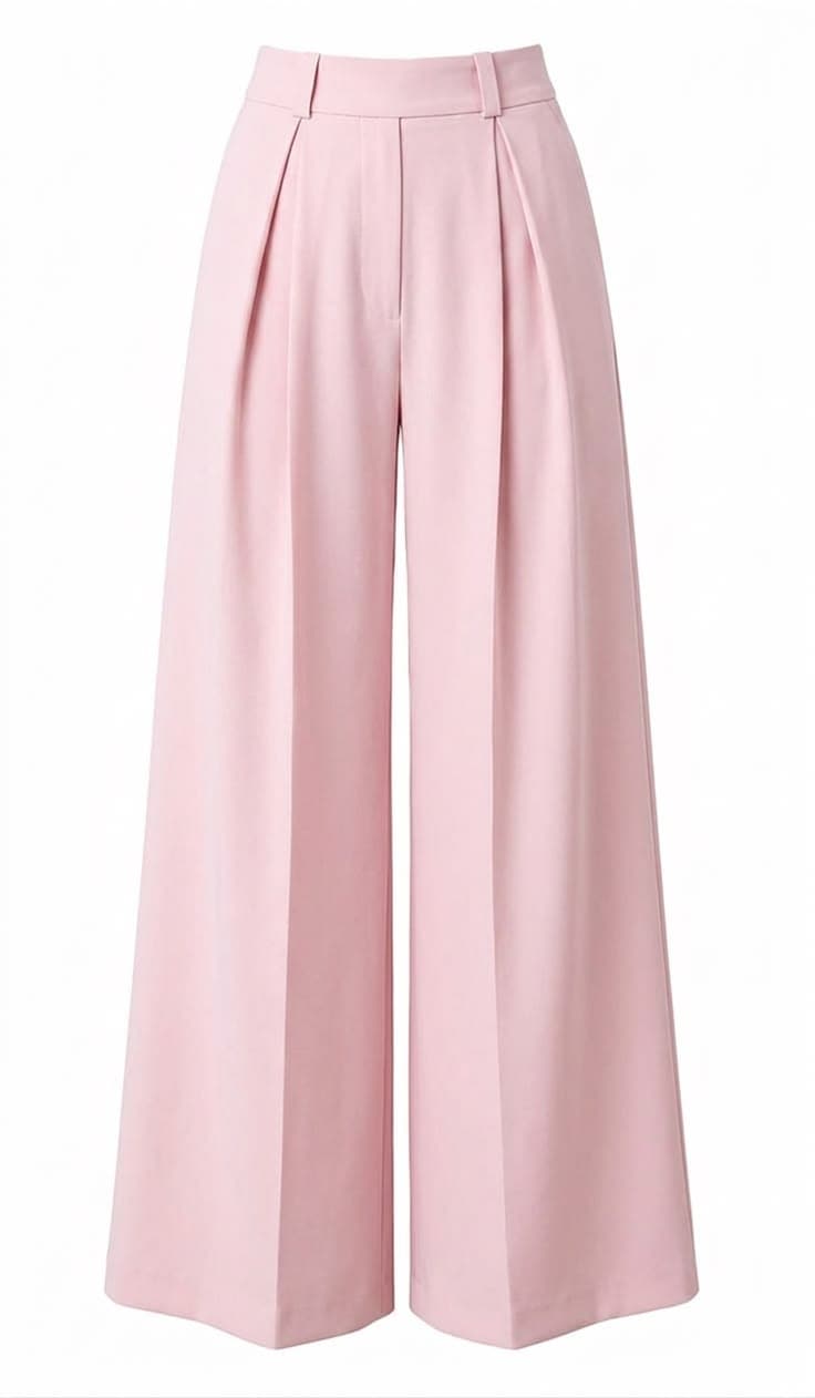 Draped Dhoti Pants - Beige view 3