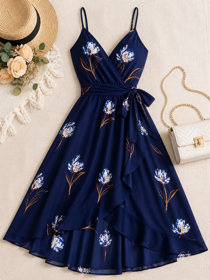 Flowy Maxi Dress - Beige