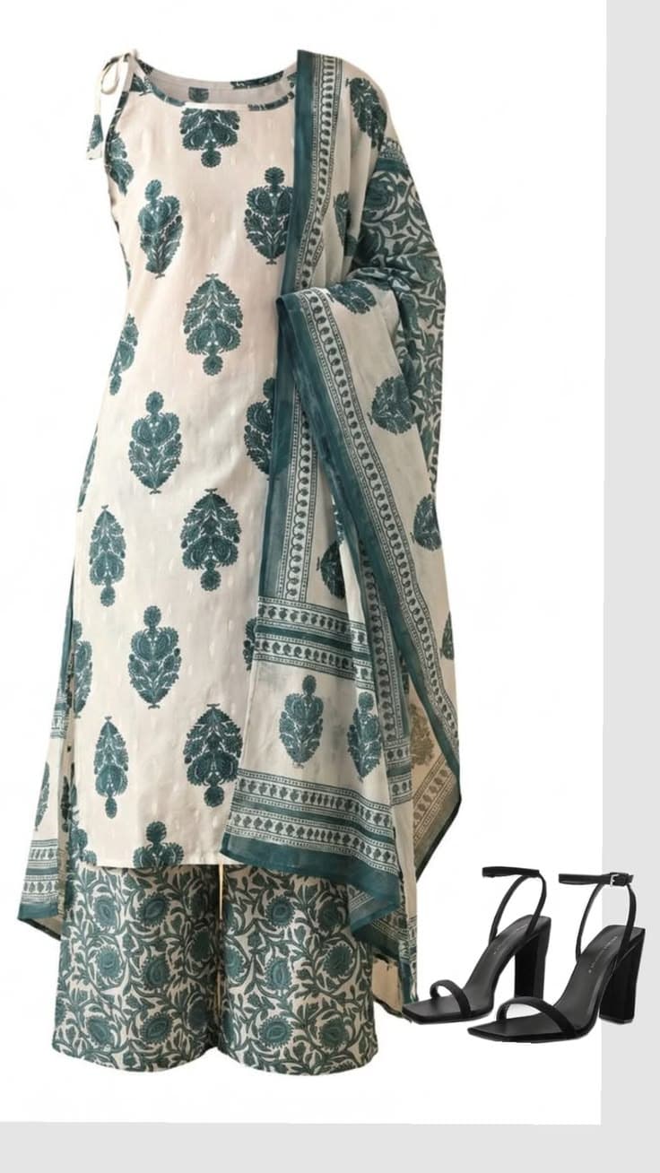 Embroidered Party Kurti - Mustard