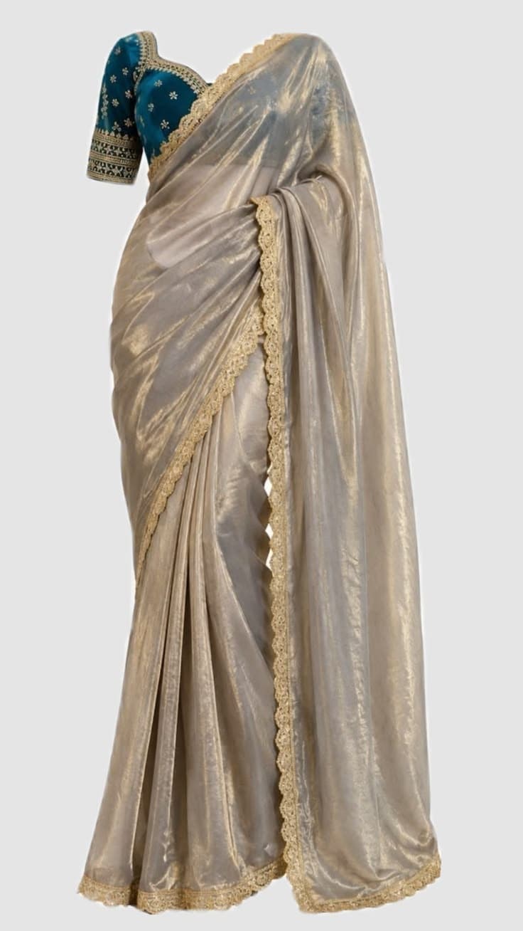 Banarasi Silk Saree - Maroon alternate view