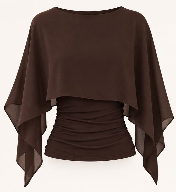 Cotton Tunic Top - Powder Blue